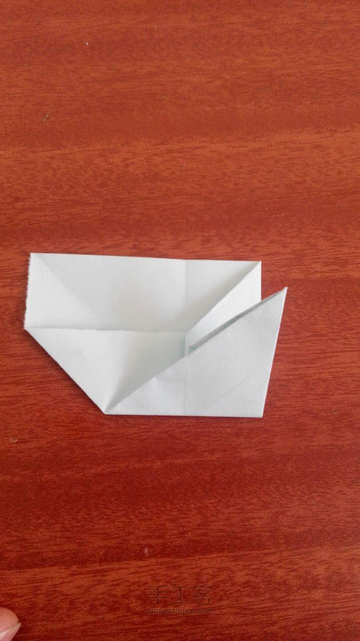 手工精致小盒子 折纸教程 第10步
