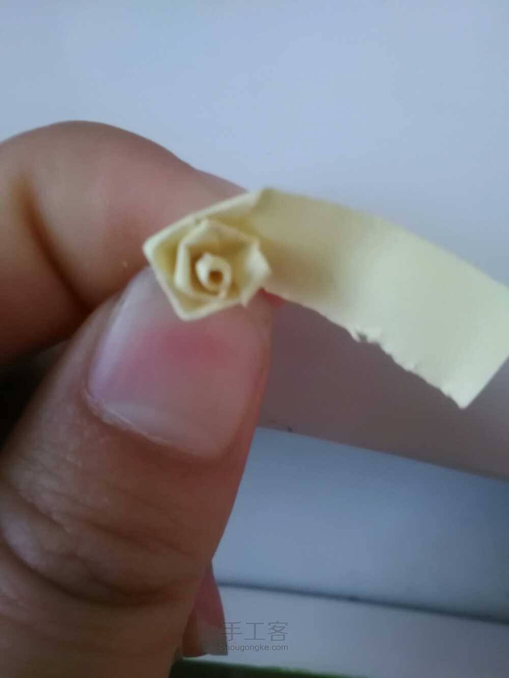 小小玫瑰花🌹🌹🌹 纸艺教程 第3步