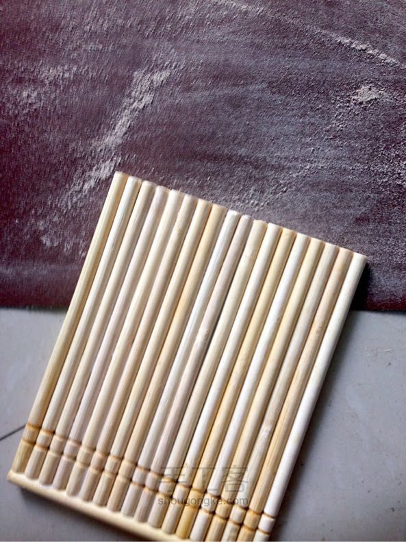 竹筷木盒制作教程 第3步