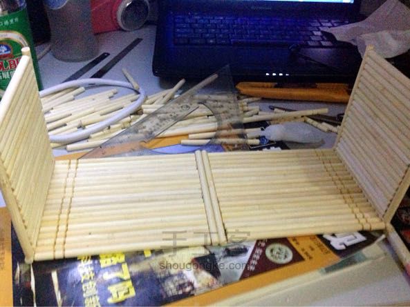 竹筷木盒制作教程 第4步