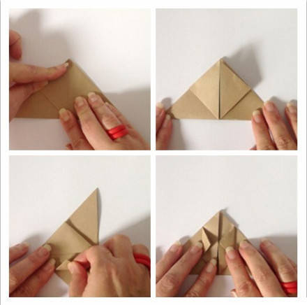 萌萌哒的小兔纸(转) 折纸教程 第3步
