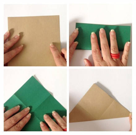 萌萌哒的小兔纸(转) 折纸教程 第1步
