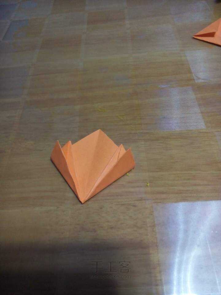 简单易学的樱花 绣球 折纸教程 第5步