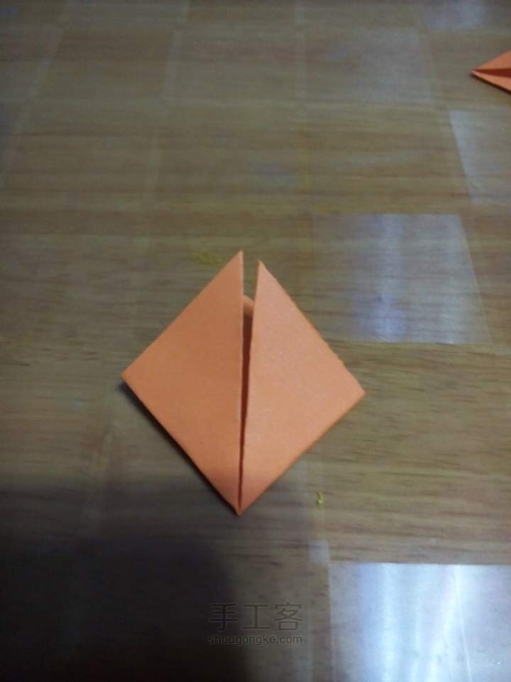简单易学的樱花 绣球 折纸教程 第3步