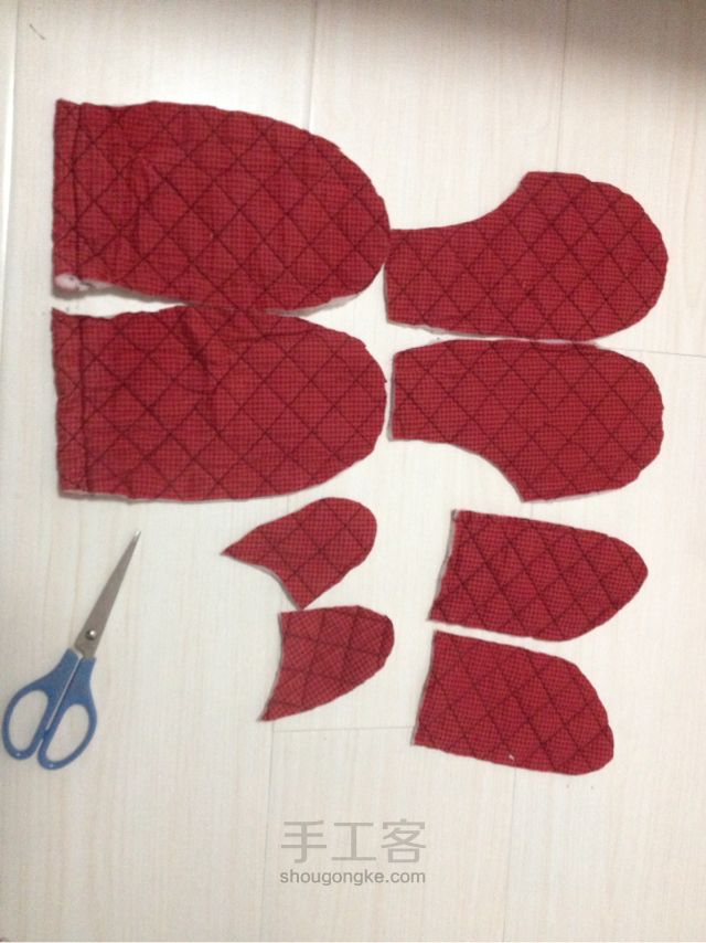 棉手套制作教程 第1步
