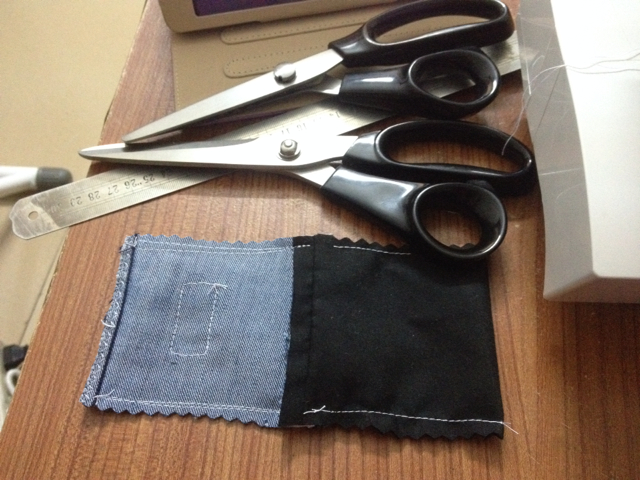 牛仔裤变包系列之爱心气球款 布艺教程 第11步