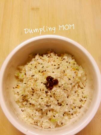 【Dumpling MOM】鱼丸蔬菜粥饭 第14步