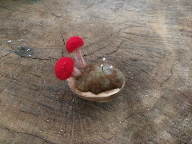 小蘑菇针插（教程） 第12步