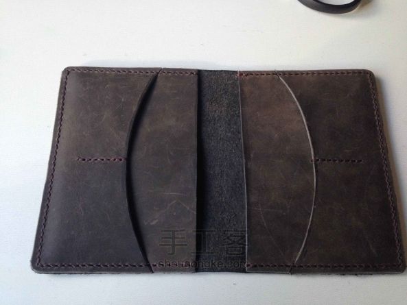 护照本&小旅行本 皮艺教程 第11步