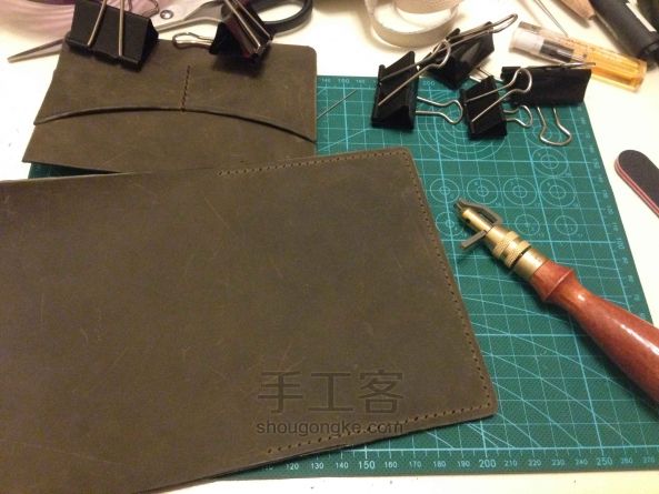 护照本&小旅行本 皮艺教程 第9步