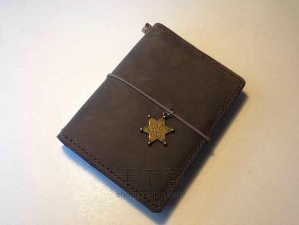 护照本&小旅行本 皮艺教程 第18步