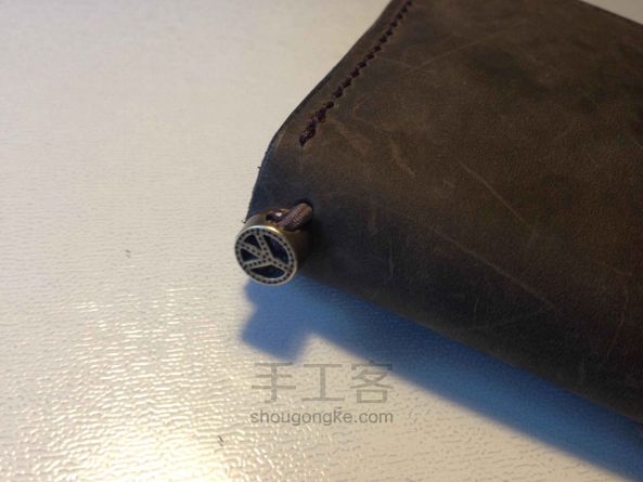 护照本&小旅行本 皮艺教程 第19步