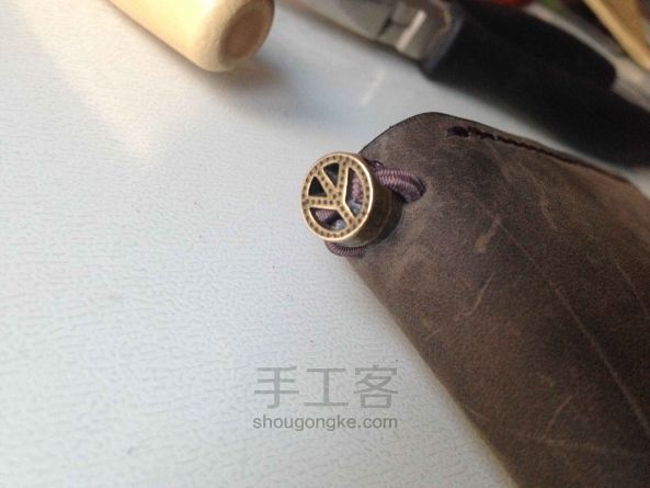 护照本&小旅行本 皮艺教程 第17步