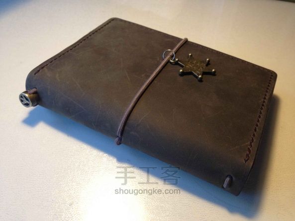 护照本&小旅行本 皮艺教程 第20步