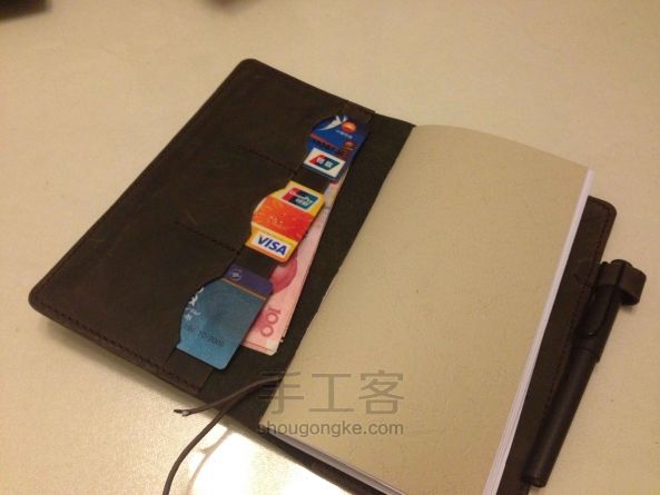 护照本&小旅行本 皮艺教程 第27步