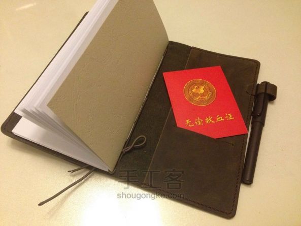 护照本&小旅行本 皮艺教程 第29步