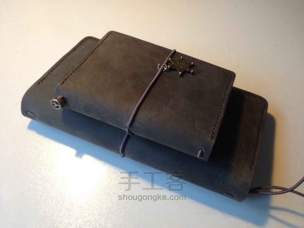 护照本&小旅行本 皮艺教程 第31步