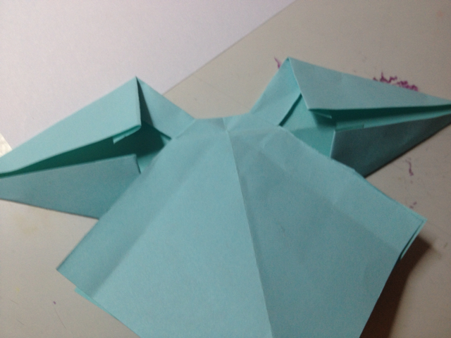 蝴蝶结 折纸教程 第26步