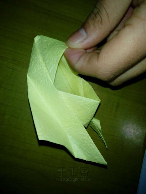 小兔鞋 折纸教程 第8步