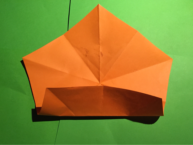 海星折纸制作教程 第2步