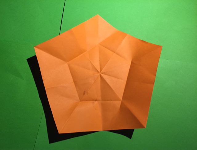 海星折纸制作教程 第3步