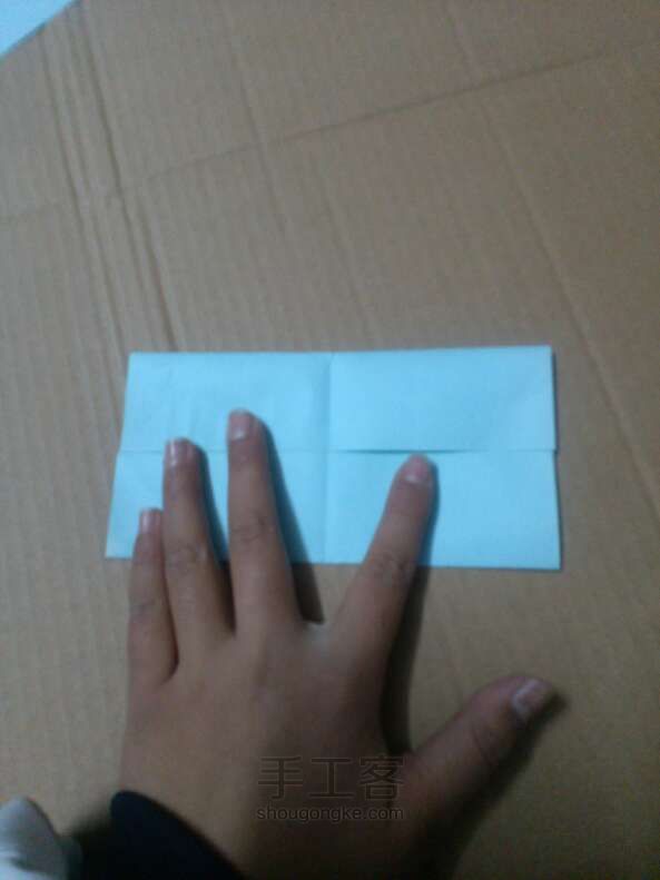 推拉盒 折纸教程 第5步
