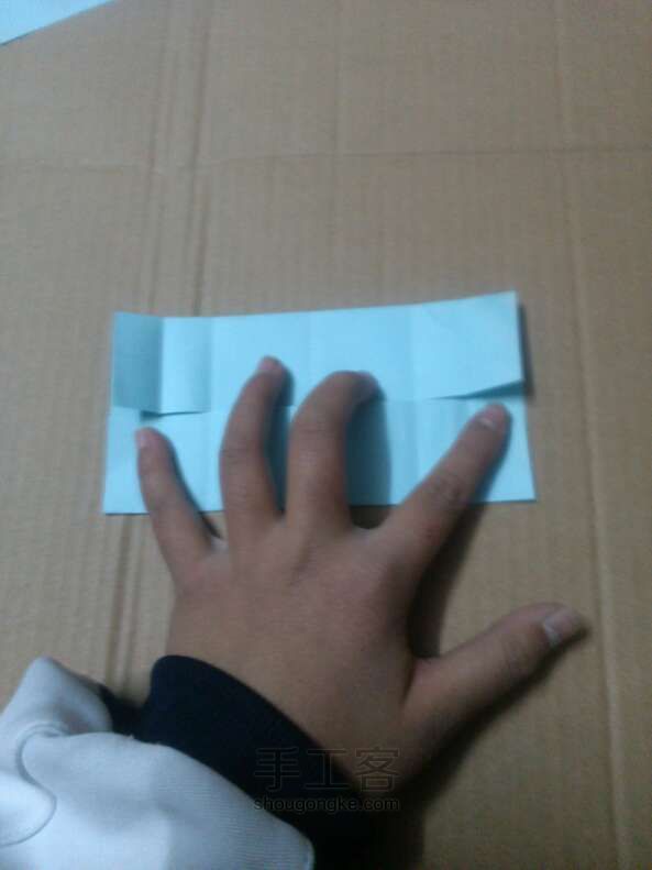 推拉盒 折纸教程 第7步