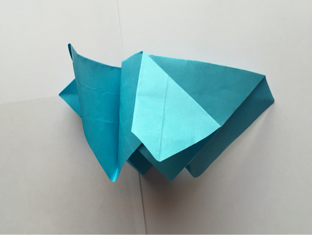 简易玫瑰折纸制作教程 第23步