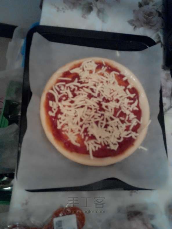 圣诞节pizza大餐制作教程 第3步