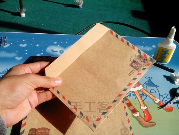自制信封/一张信纸的甜蜜旅程...... 第4步