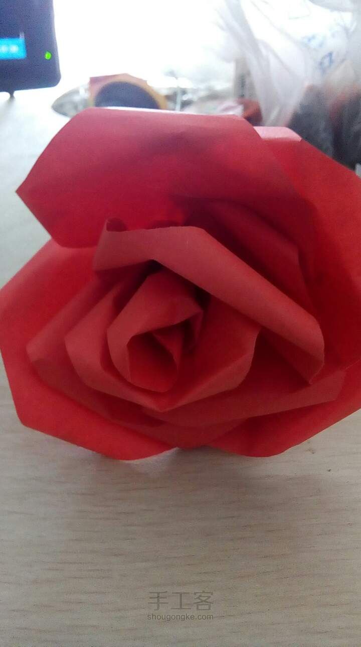 《原创》唯美简单玫瑰花教程。 第21步