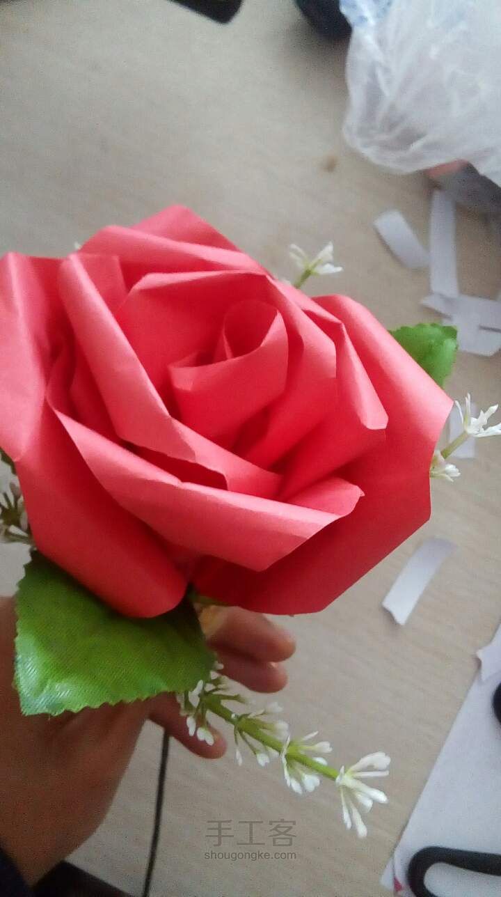 《原创》唯美简单玫瑰花教程。 第31步