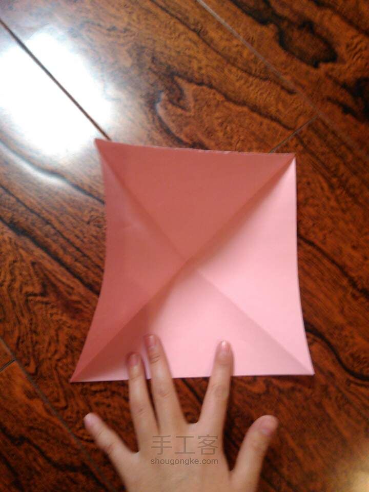 可爱的折纸 第3步