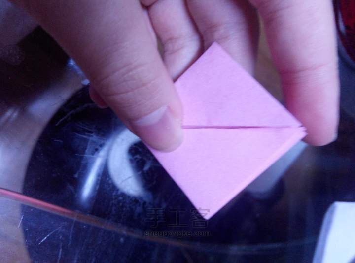 樱花 折纸教程 第4步