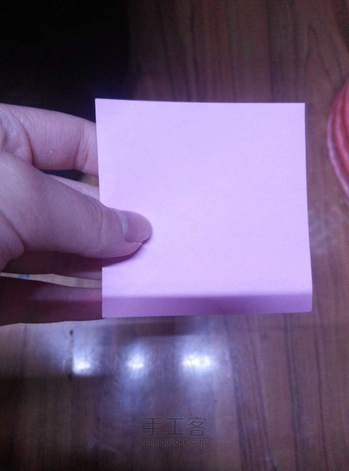 樱花 折纸教程 第1步