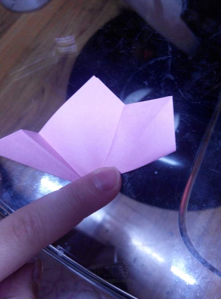 樱花 折纸教程 第8步