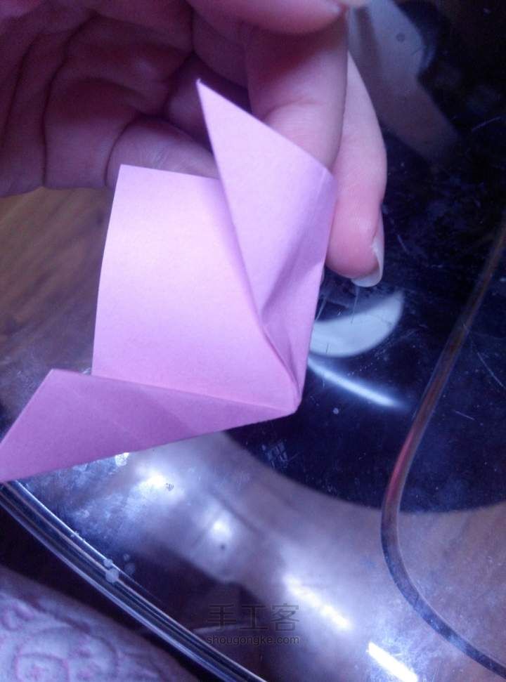 樱花 折纸教程 第7步