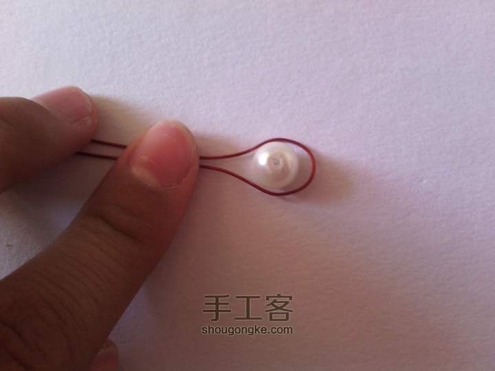 绕线戒指 我是起名废 第3步