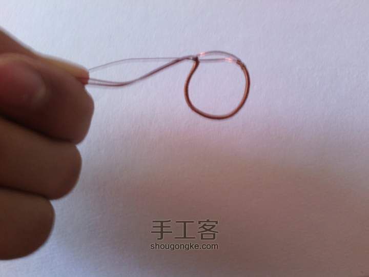 绕线戒指 我是起名废 第10步