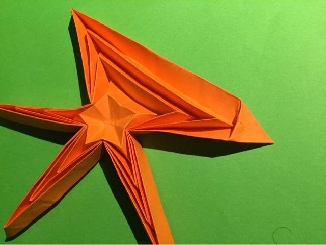 海星折纸制作教程 第15步