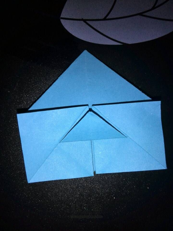 超简单的小花折纸教程 第12步