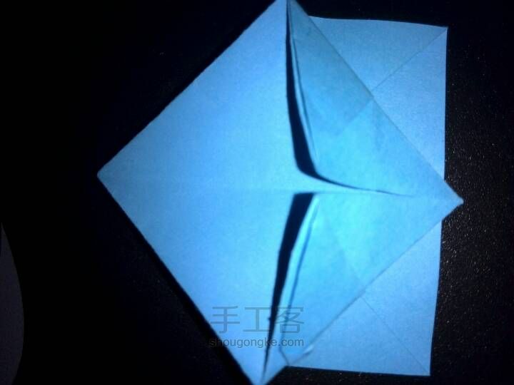 超简单的小花折纸教程 第15步