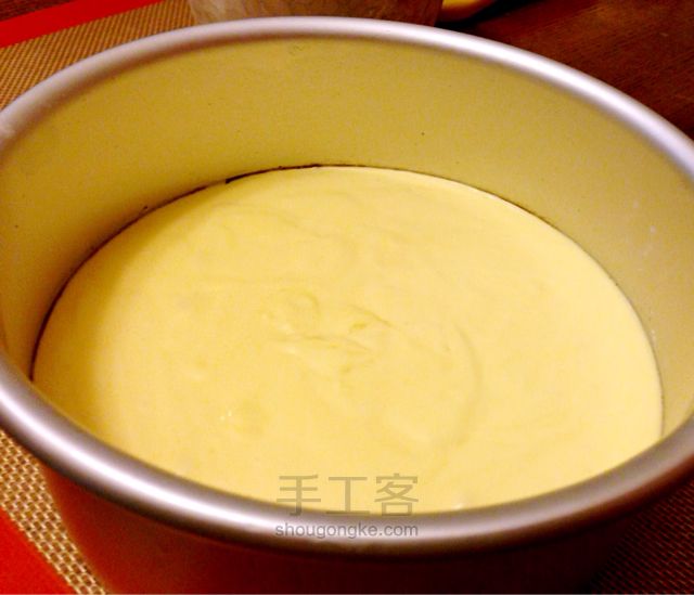 山谷家——轻乳酪蛋糕制作教程 第14步
