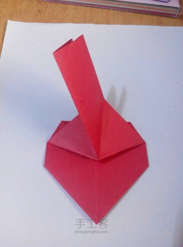心 折纸教程 第8步