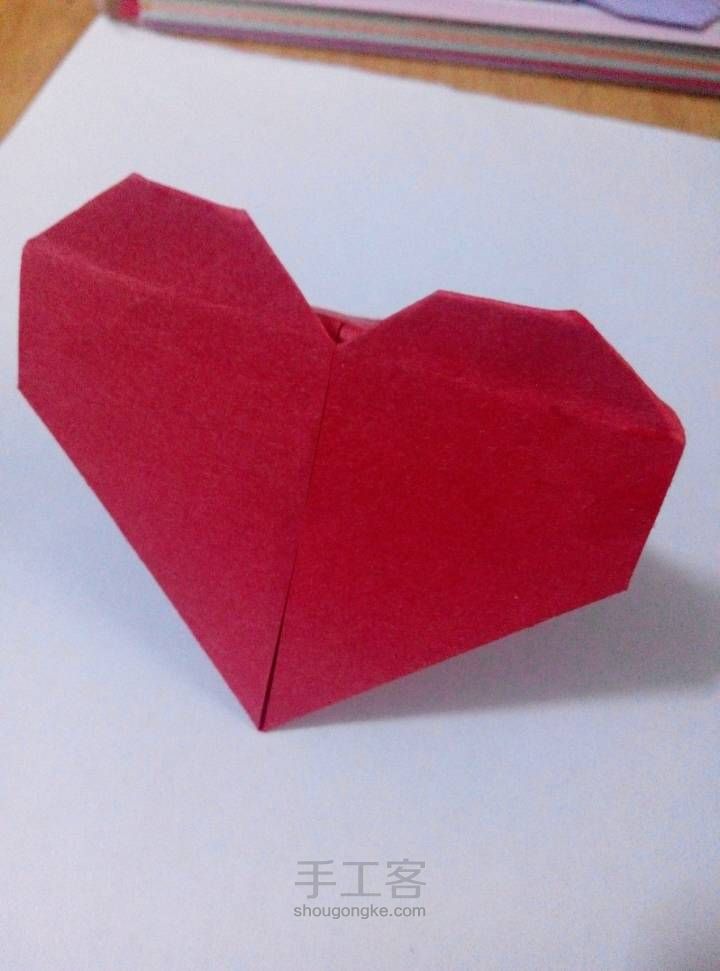 心 折纸教程 第13步