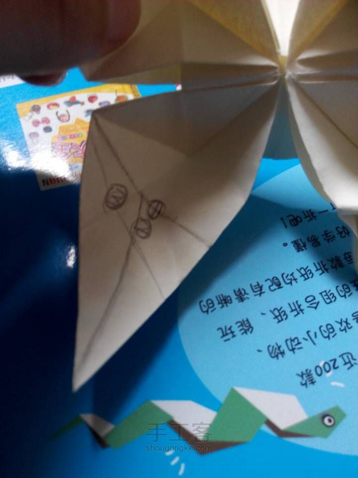 凤尾蝶折纸教程 第24步