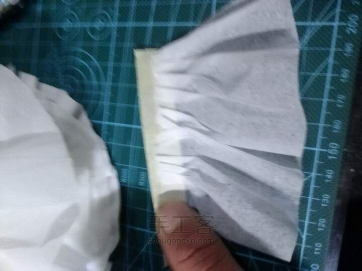 【启明】超轻粘土+卫生纸=婚纱服装   啰嗦版～ 第5步