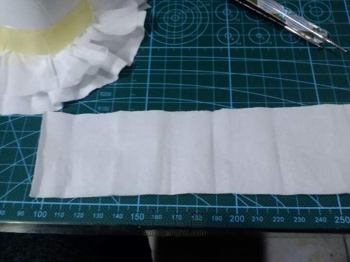 【启明】超轻粘土+卫生纸=婚纱服装   啰嗦版～ 第4步