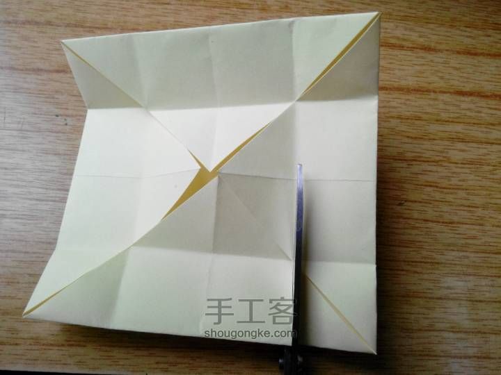 纸艺术 纸艺礼盒制作教程 第5步