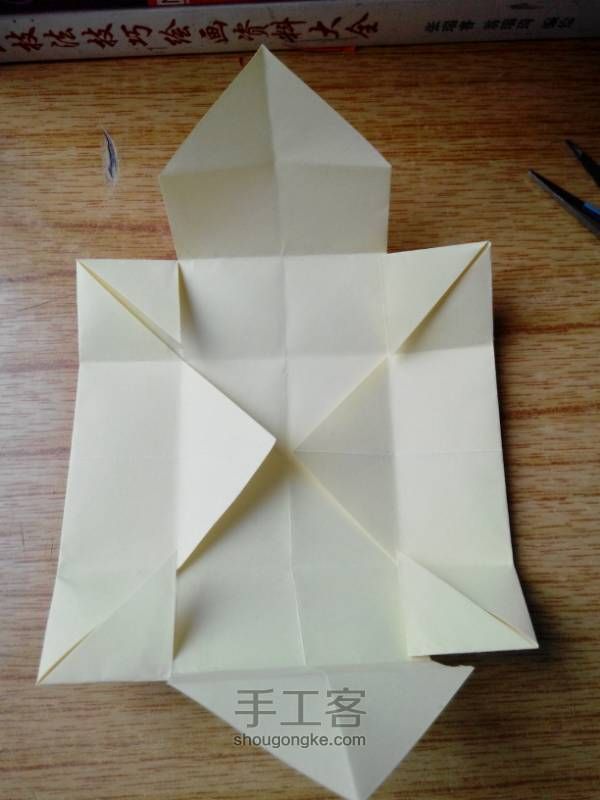 纸艺术 纸艺礼盒制作教程 第6步